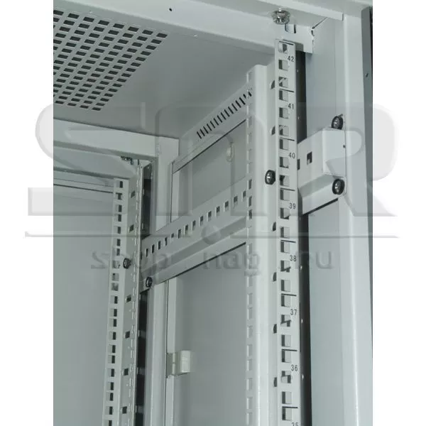 Шкаф телекоммуникационный напольный 42U 600x800мм, серия TFC (SNR-TFC-426080-GS-G) (мятая крыша)